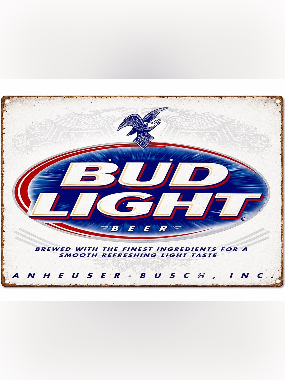 NEW Bud Light Beer Metal Sign